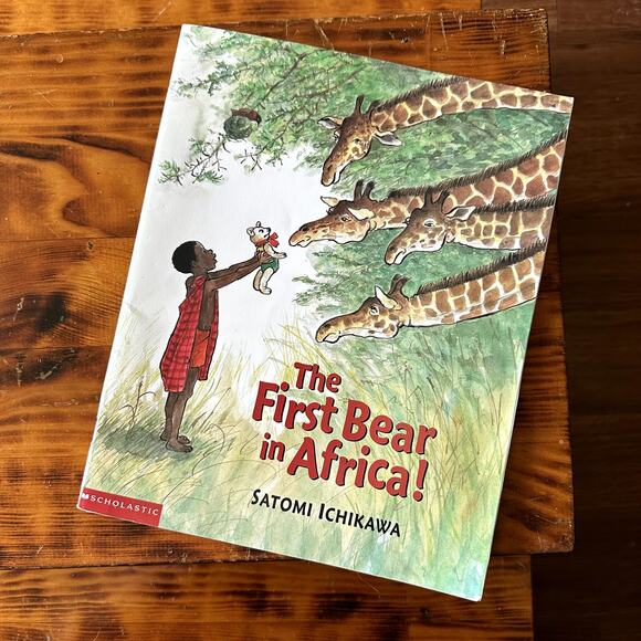 Vintage 2002 The First Bear In Africa Paperback Book - Picture 1 of 9